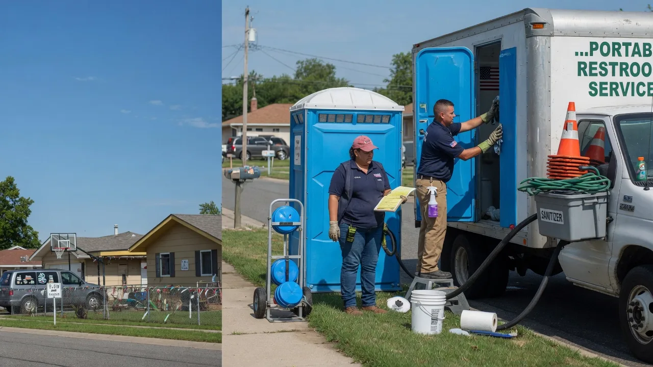 Portable Toilet Rental in Harper, KS near me
